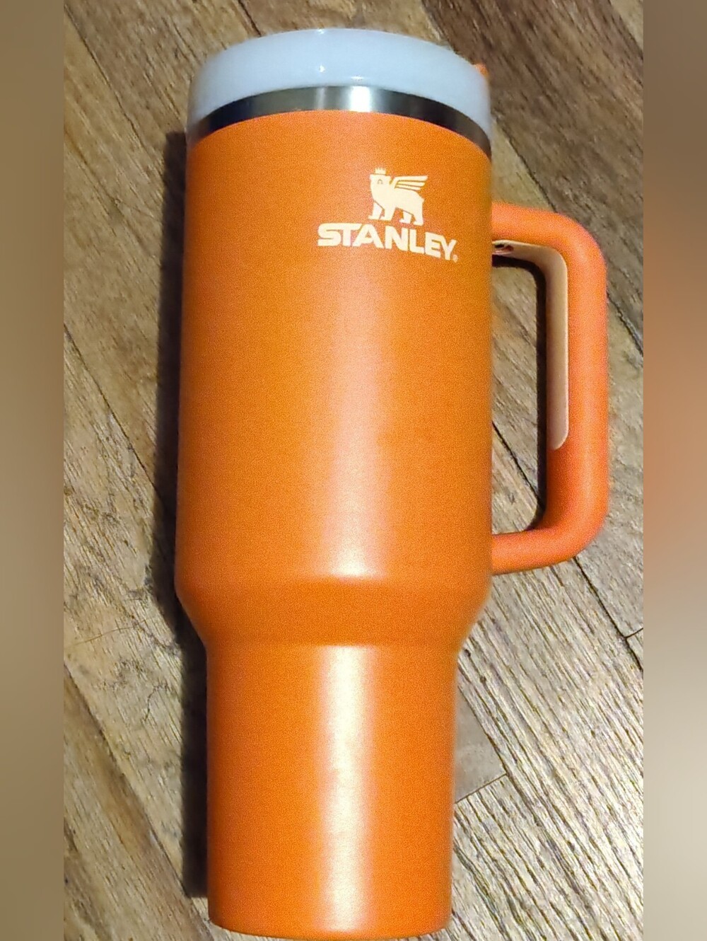 Stanley 40oz Insululated Travel Mug with Handle In Tigerlily Plum